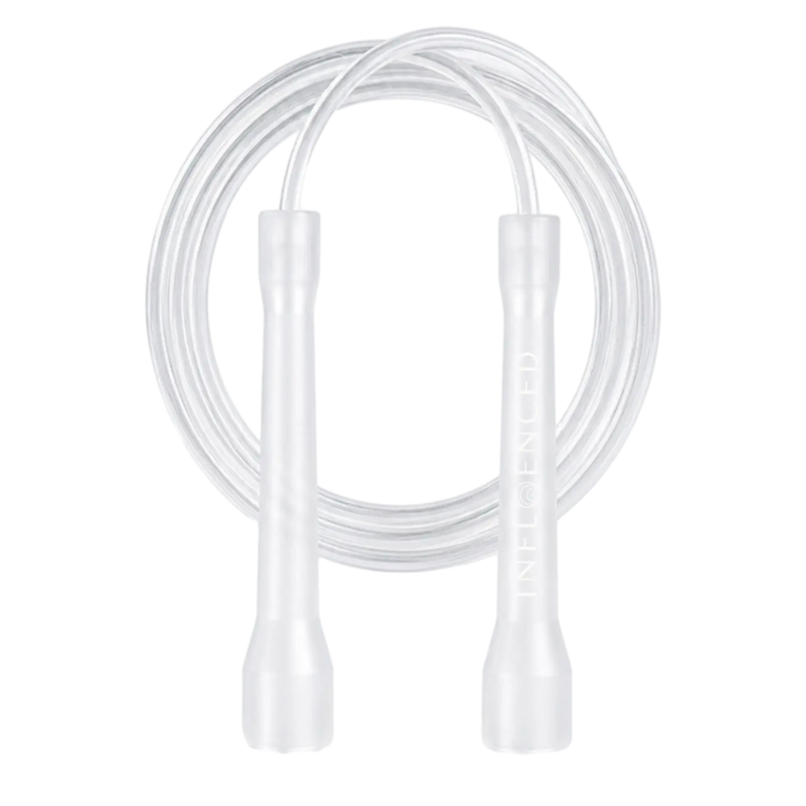 Arctic Ice transparent pvc jump rope by Infloenced