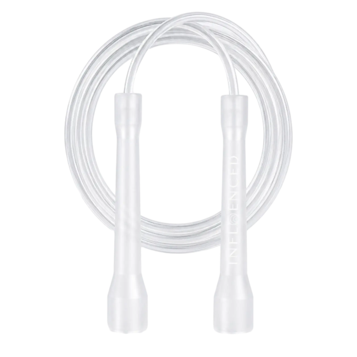 Arctic Ice transparent pvc jump rope by Infloenced