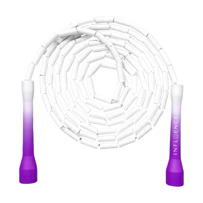 Candy floss beaded jump rope by inlfoenced