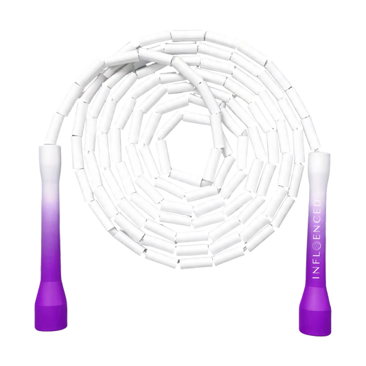 Candy floss beaded jump rope by inlfoenced