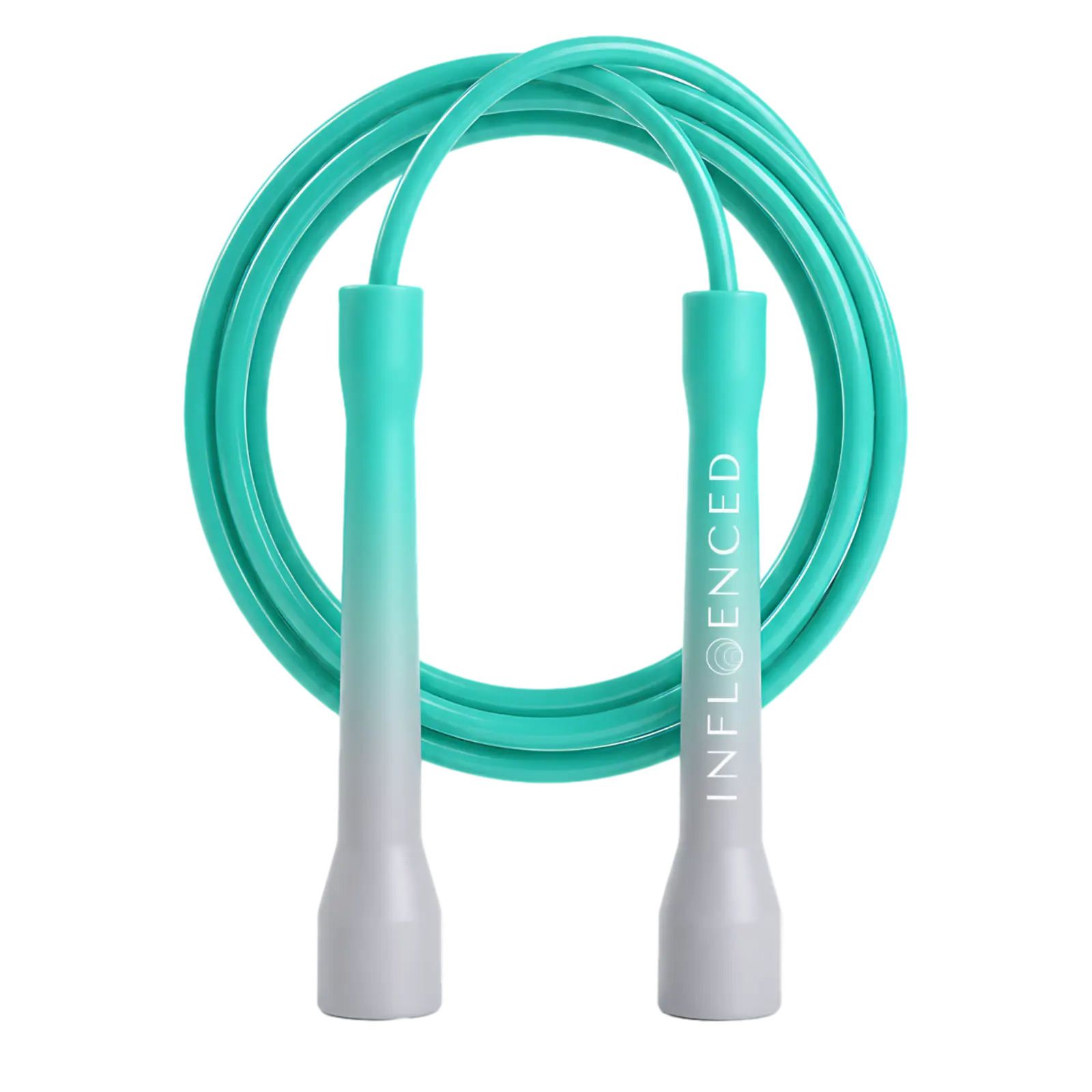 Cool mint PVC jump rope by Infloenced