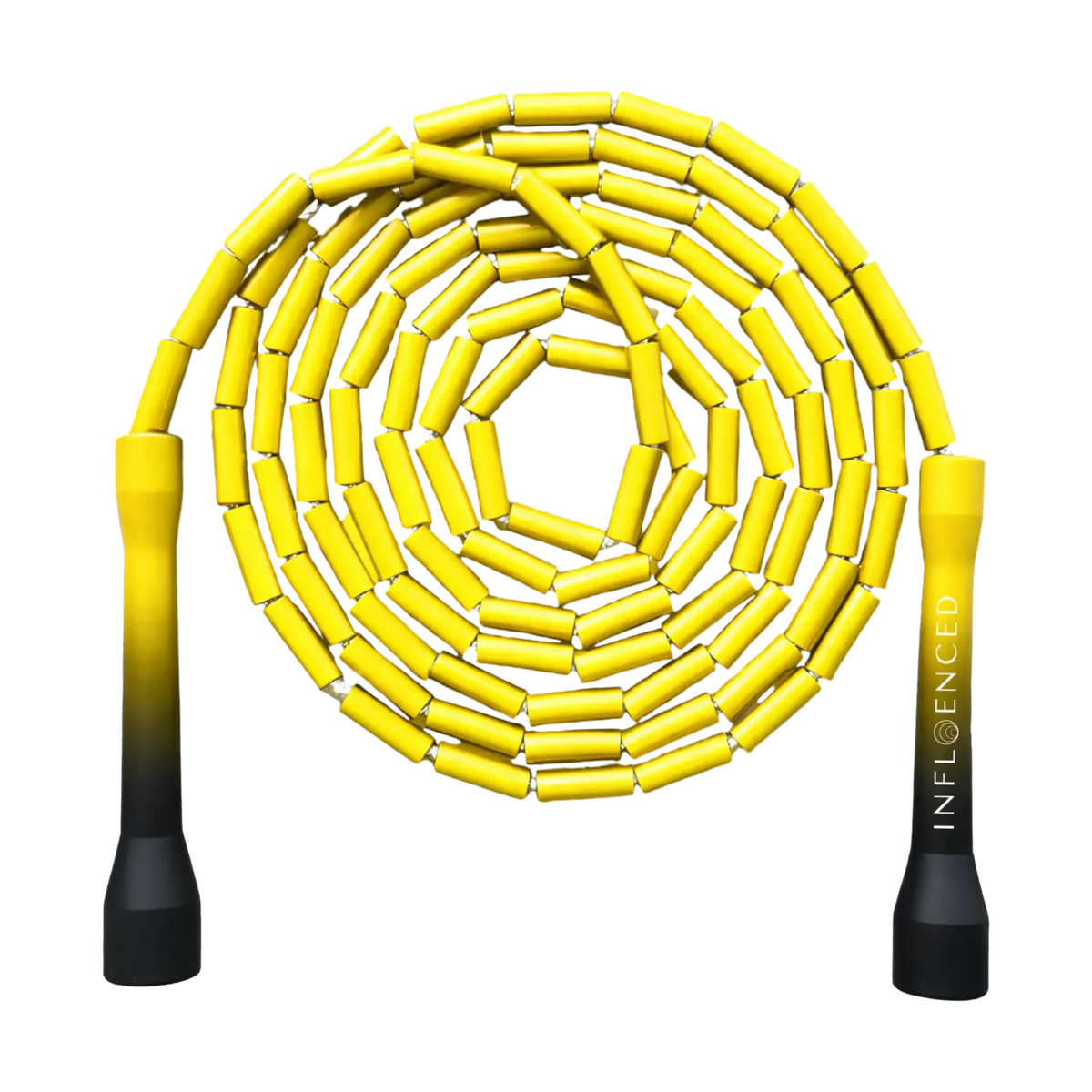 Lemon Drop beaded jump rope by Infloenced