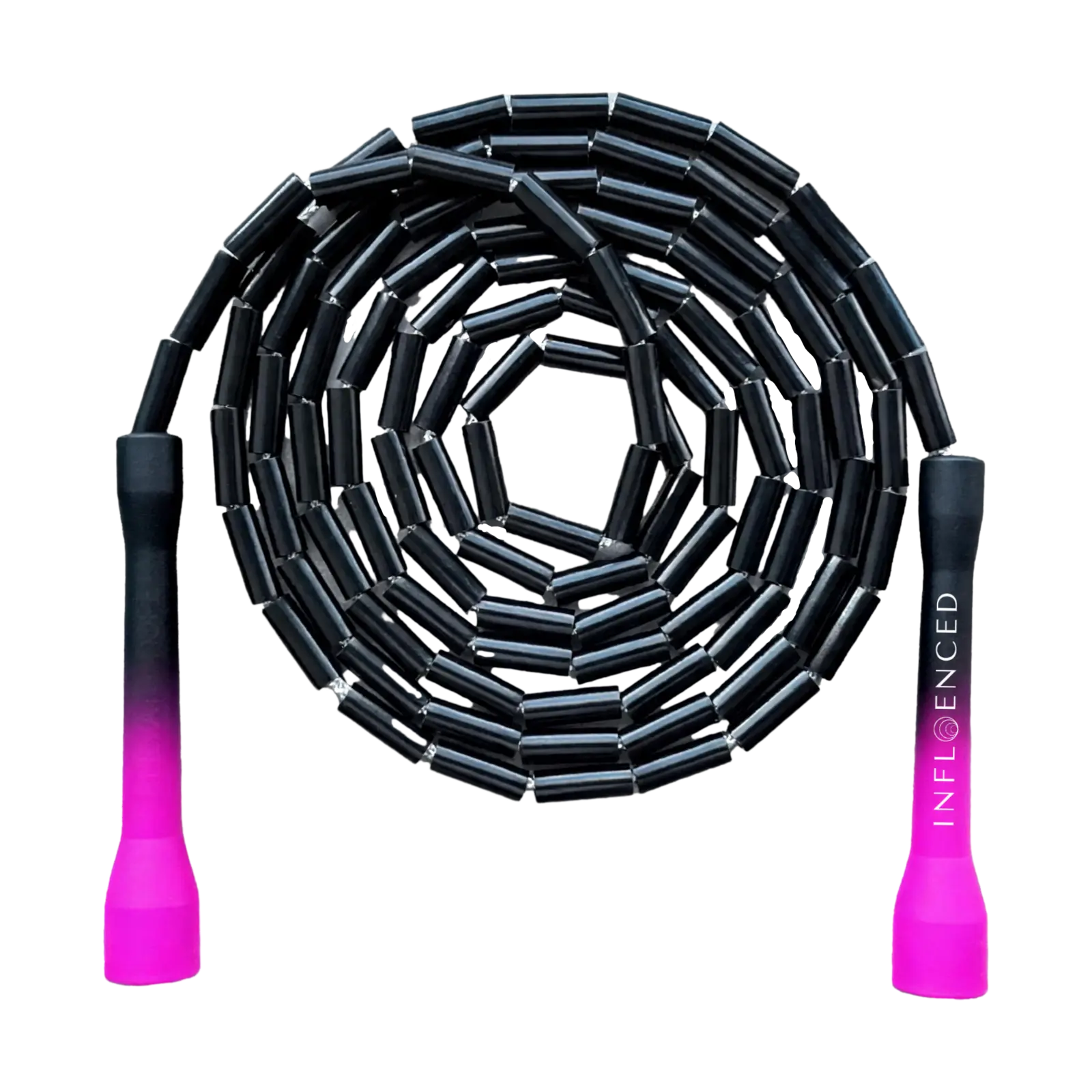 Raspberry Cola beaded jump rope by Infloenced