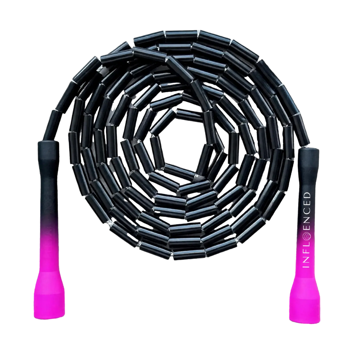 Raspberry Cola beaded jump rope by Infloenced