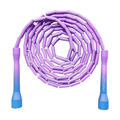 Sour Grape beaded jump rope by Infloenced