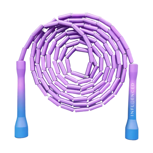 Sour Grape beaded jump rope by Infloenced